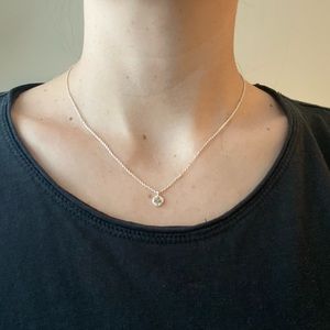 Gorjana Sterling Silver Chloe Charm Adjustable Necklace